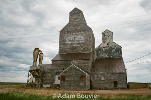 Liberty, Saskatchewan's grain elevator. June 2017. Contributed by Adam Bouvier.